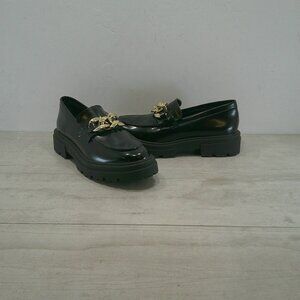 Steve Madden "Makira" Y2K Retro Inspired Chunky Platform Loafers Horse Bit 8.5